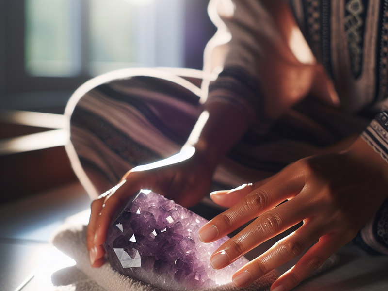 Cleaning Amethyst Crystal