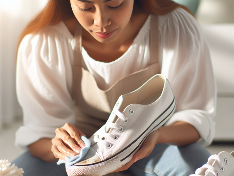 Cleaning white All Star shoes